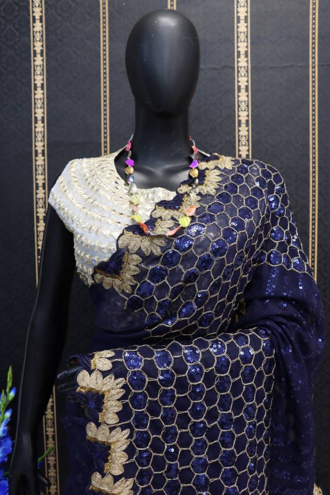 Radhika 261 Heavy Festive Wear Georgette Latest Designer Saree Collection